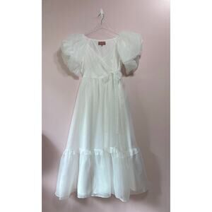 Jessakae Collection Dress in White Size Large